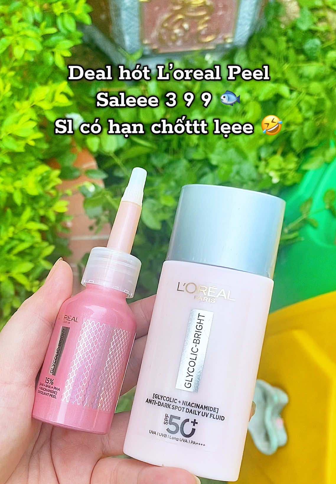Deal hót L’oreal Peel Saleee 3 9 9 🐟 Sl có hạn chốttt lẹee 🤣 #lorealparis #peelhongloreal #peeltainha #depdachieu ##tiktokfinds