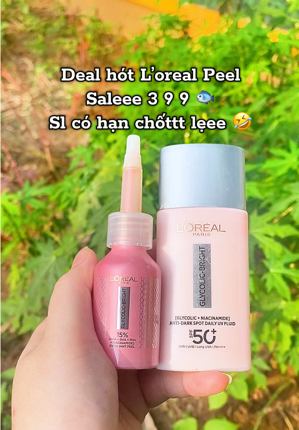 Deal hót L’oreal Peel Saleee 3 9 9 🐟 Sl có hạn chốttt lẹee 🤣 #lorealparis #peelhongloreal #peeltainha #depdachieu ##tiktokfinds