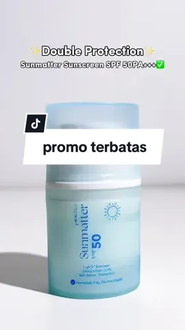 Promo terbatas yuk checkout sekarang‼️ #sunmattersunscreenkymmskin #SPF50 #kymmskin 