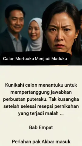 JUDUL CALON MERTUAKU MENJADI MADUKU  PENULIS MAYAMAHARANI3F  BACA CERITA SELENGKAPNYA HANYA DI KBM APP  #fypage #ceritamertuadanmenantu #4u 