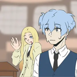 Sorry for not posting I’m a victim of art block #assassinationclasroom #ansatsukyoushitsu #nagisashiota #karmaakabane #rionakamura 