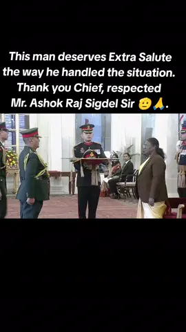 Huge Respect To Ashok Raj Sigdel Sir 🫡🙏 #genz #peace #ashokrajsigdel 