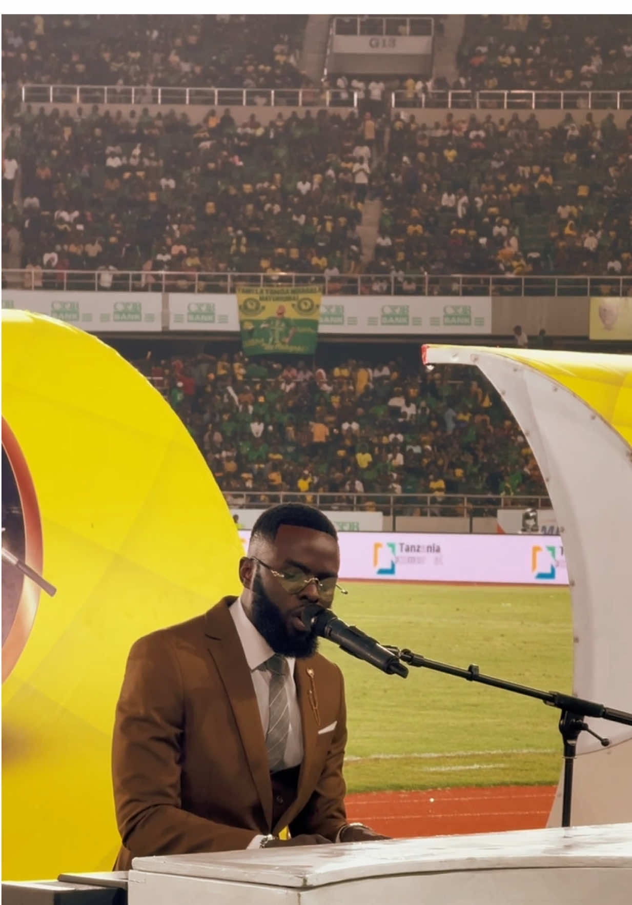 Ilikuwa siku nzuri kwangu kupata nafasi ya kuperfom mbele ya wananchi  #yanga #yangasc #tanzaniatiktok #yangaday2025 #kenyantiktok🇰🇪 
