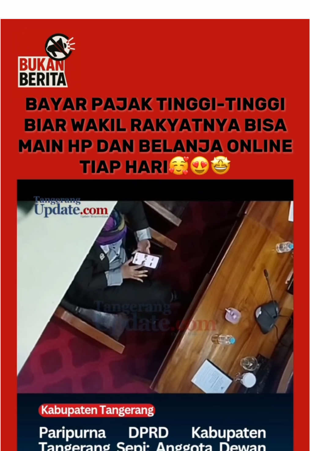SEMANGAT WARGA SIPIL, BUAT BAYAR PAJAK SETINGGI-TINGGINYA BIAR BISA MENGGAJI WAKIL RAKYAT YANG GATAU DIRI😍🥰 #fyp #bukanberita #fufufafa #dpr #indonesiagelap⚠️ 