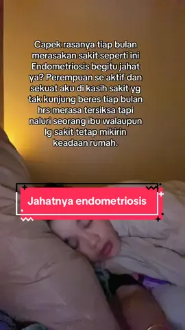 Sesek nafas,perut kya kontraksi,mual pusing,ngmg berasa capek,jadi perempuan banyak sakit nya ya?#endometriosis#pascaoperasi#ibuhebat#