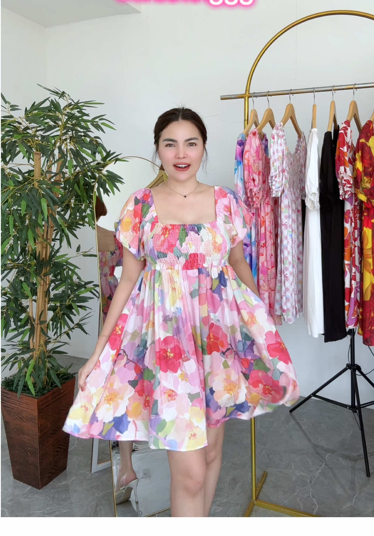 Yukkk dress pendek unyu2 Nuh  #dresscantik #dress #live 