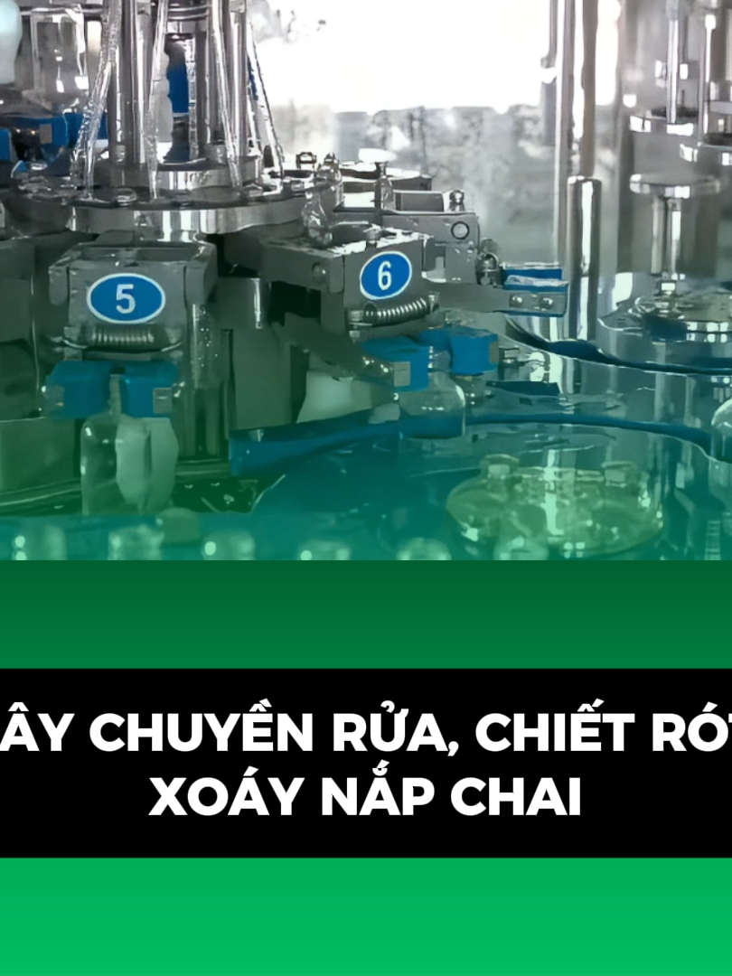 DÂY CHUYỀN CHIẾT RÓT 3 TRONG 1 #machinexvn #ruatudong #chietrottudong #xoaynapchaitudong