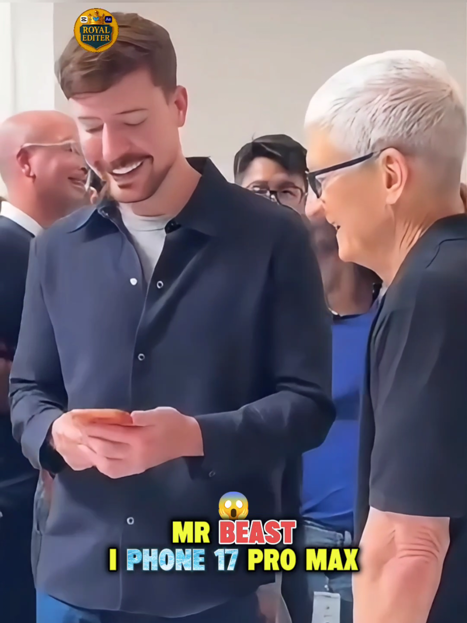 Mr beast iphone 17 pro max ( @Zabri Crypto ) iphone 17 pro max price in Pakistan #mrbeast #iphone17promax #apple #news #royalediterofficial 