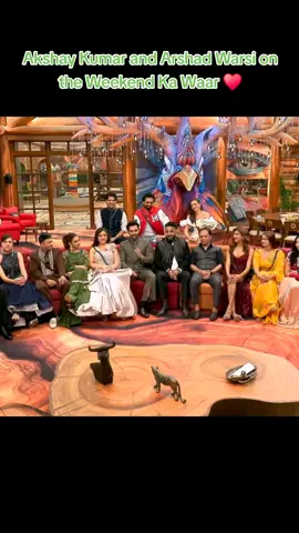 Akshay Kumar and Arshad Warsi on the WKW ♥️ #BiggBoss19 #salmankhan #akshaykumar #arshadwarsi #creatorsearchinsights 