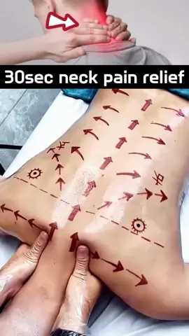 30sec neck pain relief massage #neckmassage #neckpain