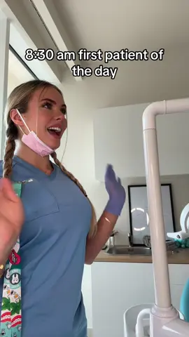 Typical morning as a dental assistant #dentalassistant #worklife #fypage 