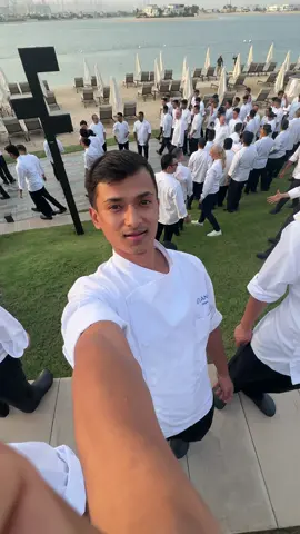 Hamro Nepal🇳🇵 450 Chefs in one Frame Atlantis The Royal,Dubai. #nepal #uae🇦🇪 #nepal #besthotel #atlantistheroyal 