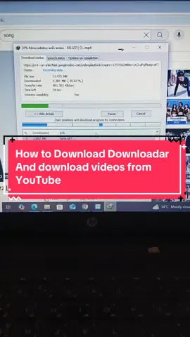 How to download Downloader in Pc #creatorsearchinsights #downbad #downloader #pctips #youtube @TikTok LIVE Creator  @Short Classes Academy 