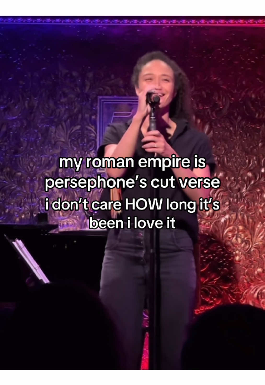 “he said he’d shelter us, he said he’d harbor me” WE WERE ROBBED  #hadestown #fyp #viral #musically #broadway