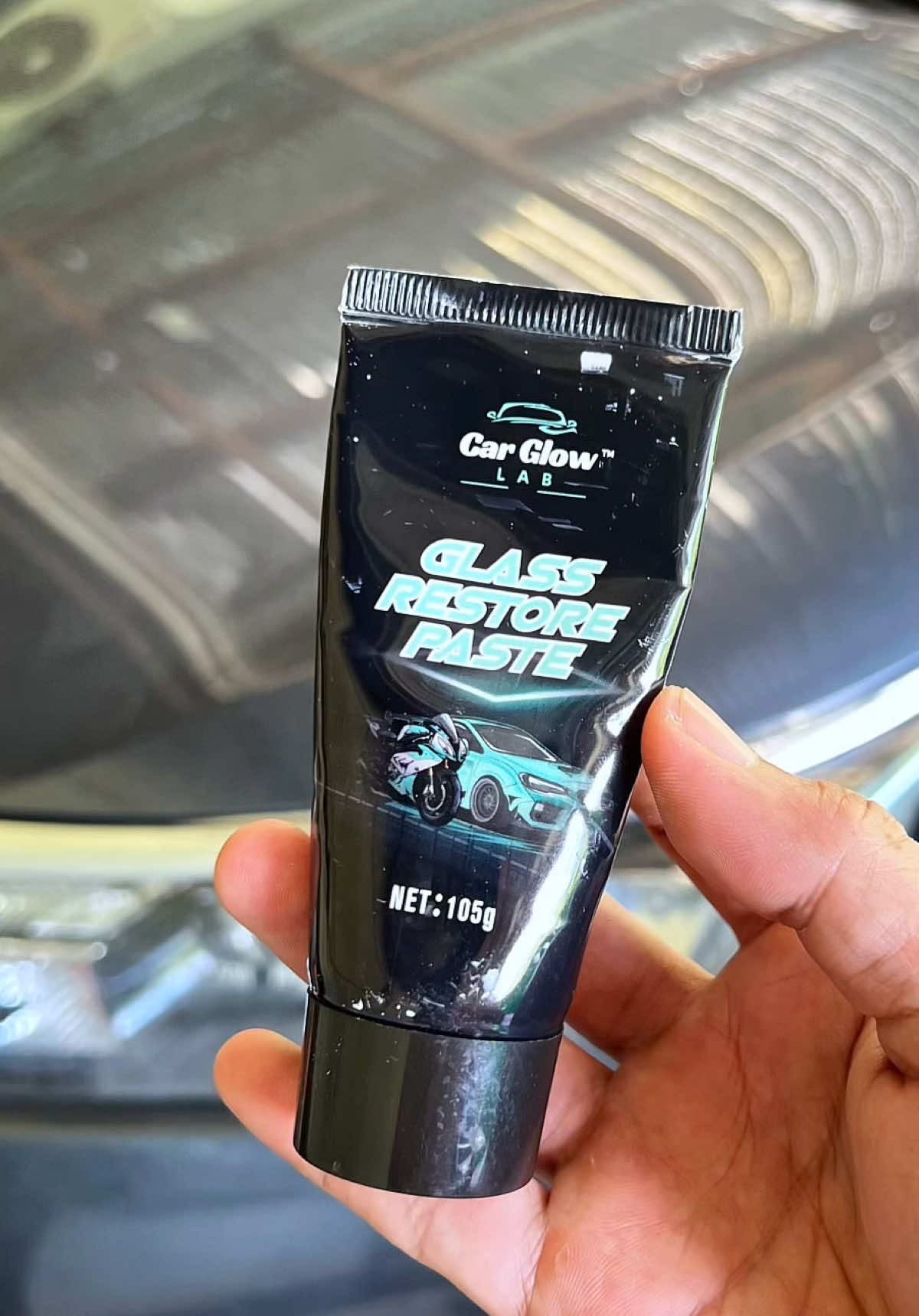 Replying to @Aira Almarez 🧿🪬 sobrang bisa ng glass restore paste parang magic talaga!