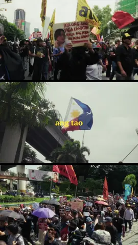 ang tao, ang bayan, ngayon ay lumalaban ! #dpwh #floodcontrol #corrupt