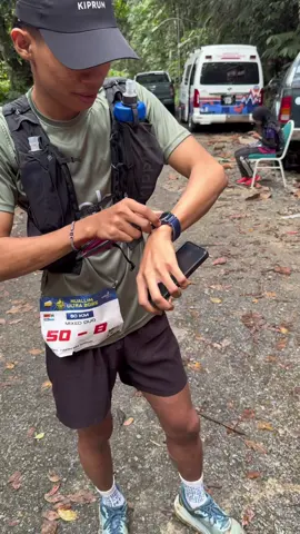 10y in running and this is my first time tarik diri from  event.. reason knee injury had to stop at km18 sebab tknk makin teruk