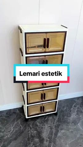Lemari lipat serbaguna & aesthetic 🏠✨ #LemariLipat #RakBaju 