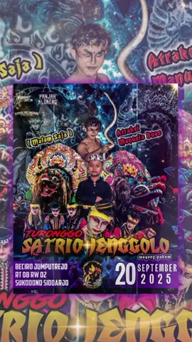 Jadwal Turonggo Satrio Jenggolo Terbaru 🤘 @turonggo.satrio.jenggolo  #jaranansidoarjo #viral #budoyojawi #sidoarjo24jam #turonggosatriojenggolo #bb12587 #fyp 
