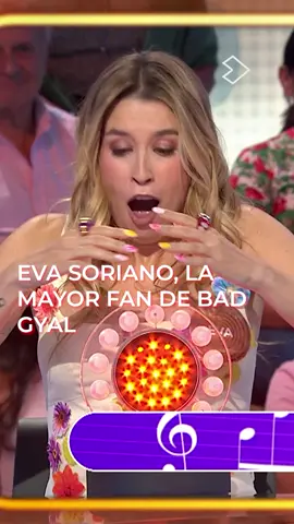 🤩Te entendemos, @eva.soriano Todxs hubiéramos reaccionado igual ante semejante HIMNO. 📺¡Revive los MOMENTAZOS de #Pasapalabra en #atresplayer! #QuéVer #TeleEnTikTok #EvaSoriano #BadGyal