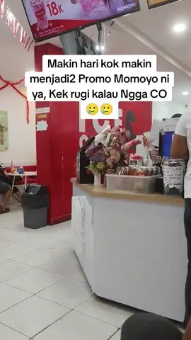 Promo promo promo!!! 💃💃💃 Skuyy langsung ambil promonya dgn cara Klik Tag lokasi yg ada disebelah kiri, Jangan sampai kehabisan bestiee. 🍨🍦💃💃 #momoyoicecream #icecream #promomakan 