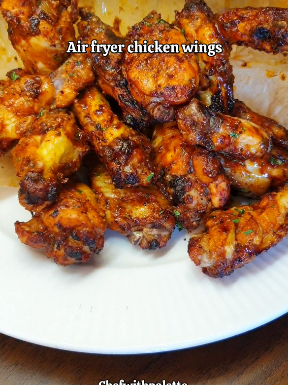 air fryer chicken wings  #airfryer #airfryerrecipes  #airfryermaster  #chickenwings 