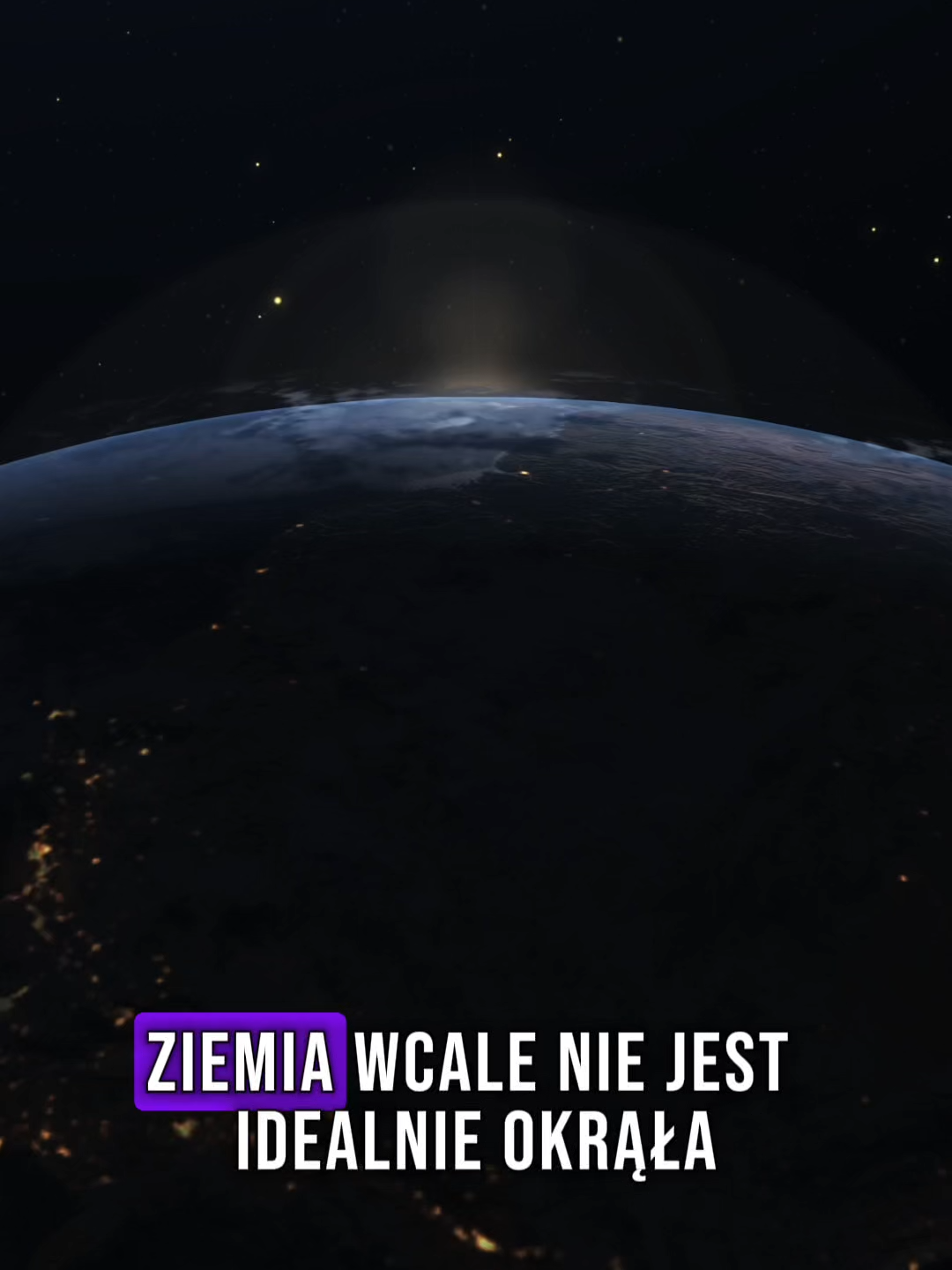 Myślisz, że Ziemia jest idealnie okrągła? 🌍 Błąd! Nauka pokazuje coś zupełnie innego…   #ziemia #ciekawostki #plaskaziemia #nauka #fakty #mindblown #viral #kosmos #astronomia #gravity