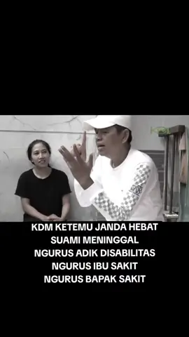 KDM ketemu janda hebat ngurus adik disabilitas ngurus ibu sakit ngurus bapak sakit #best #gubernurjawabarat #kdm #jandahebat #viralllllll 
