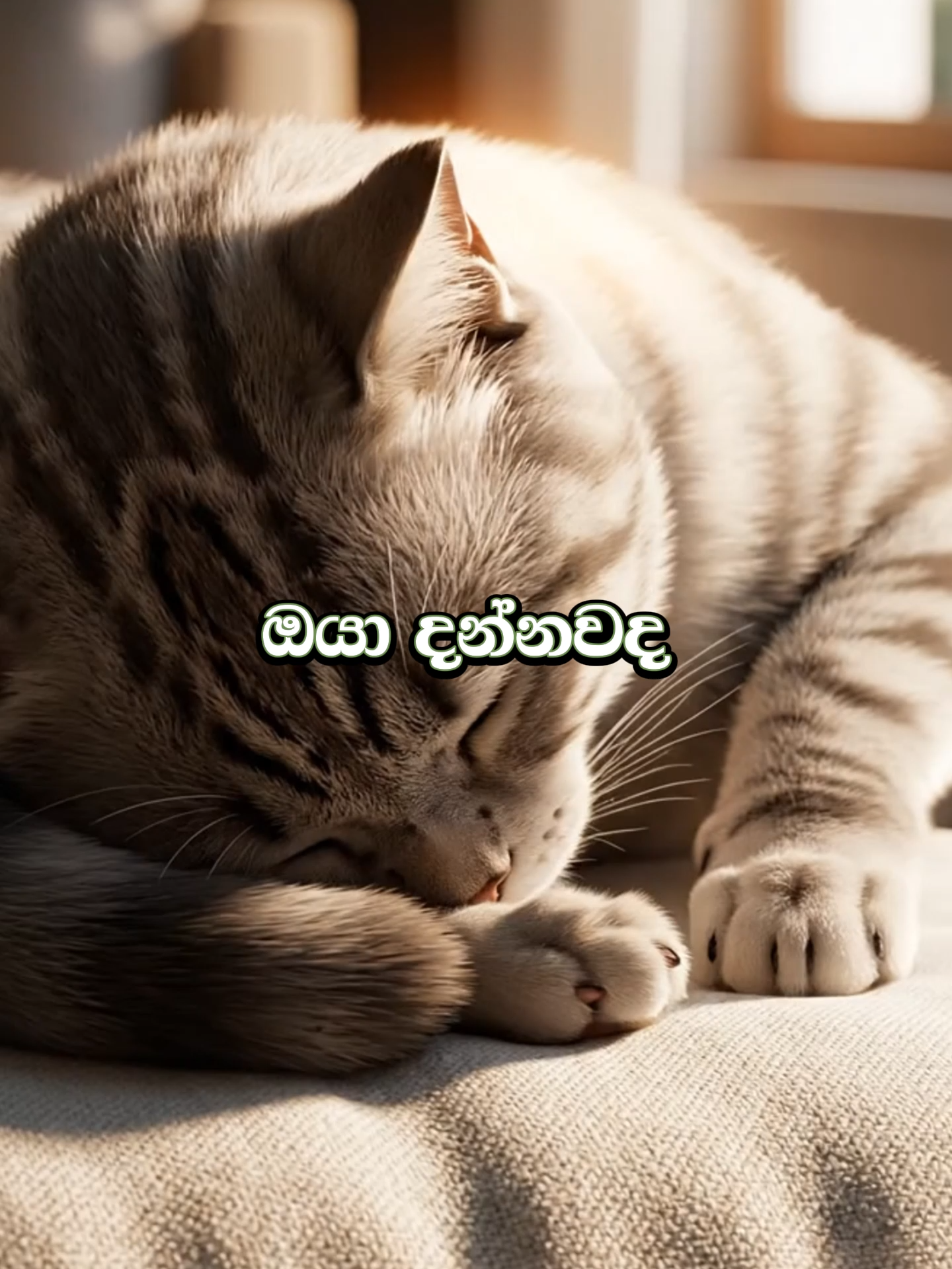 මේක බලනකන් ඔයාගෙ පූසාට කම්මැලියෙක් කියන්න එපා!  #facts #fyp #DidYouKnow