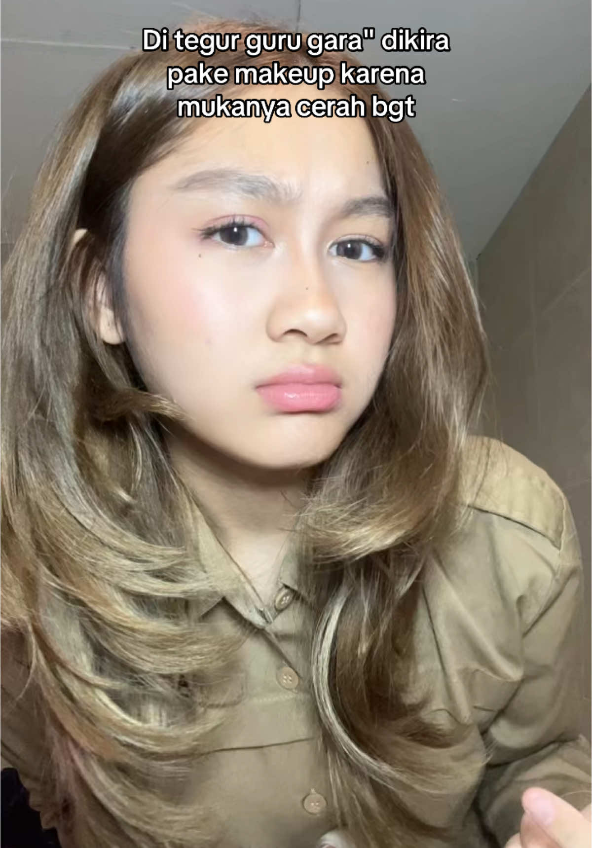 Ditegur guru gara gara dikira pake makeup #yuchunmei #makeup #pov #related 