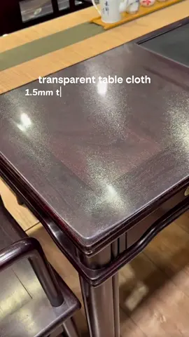 1.5 mm Thick PVC soft glass tablecloth Transparent Mantel Tablecloth NEW Pvc Plastic Tablecloth Kitchen Mat #tablecloth #transparenttablecover #tablecover #tablemantel 
