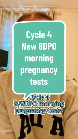 Cycle 4 8DPO morning pregnancy tests 🤍 #ttc #ttcjourney #ttcafterloss #singlemumbychoice #pregnancytest 
