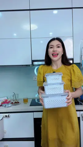 Combo 3 Hộp đựng thực phẩm #hangmommyreview 
