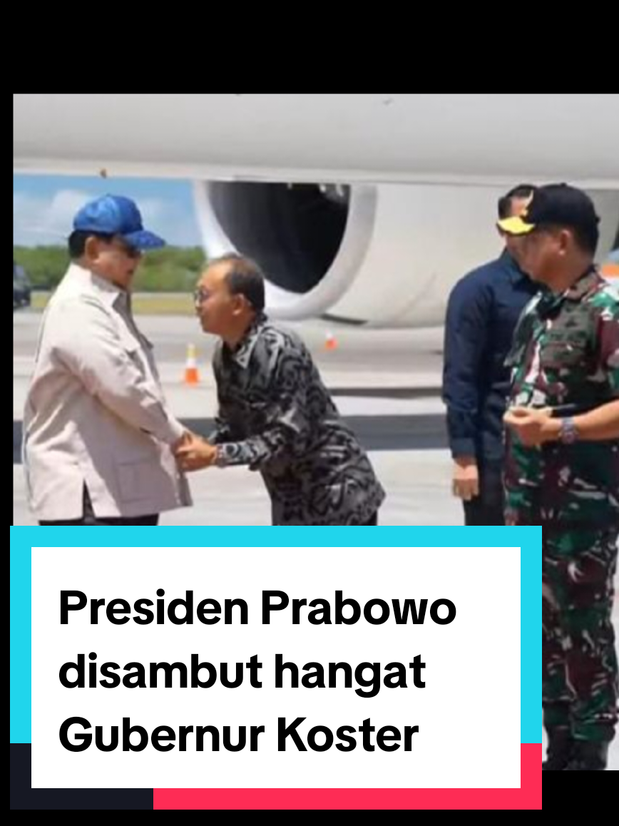 Gubernur Bali Wayan Koster, Sambut Presiden RI Prabowo Subianto