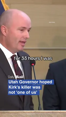 Governor Cox of Utah hoped Charlie Kirk’s shooter was not “one of us” #charliekirk  #governorspencercox #utah