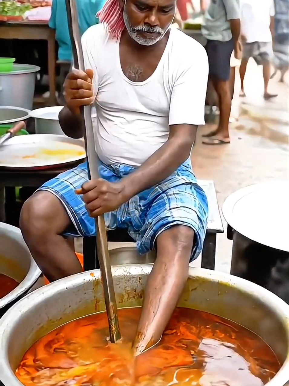 Soup with the taste of beautiful feet 😅 #gat  #cooking  #dog 