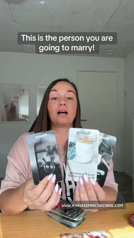 This is the person you are going to marry, the energy is clear. 💍Feel that pull?  The universe is aligning your path to love.💘  🔮 Book private readings + my oracle decks via: karinaemincoaching.com 🔥 Double-tap if you believe in destined love and comment an emoji if you feel them near. #FutureSpouse #SoulmateEnergy #MarriageVibes #TarotTok #Destiny   