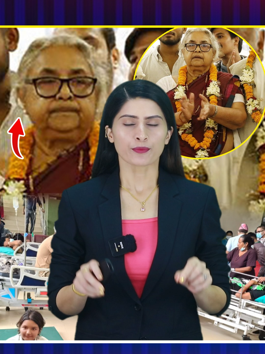 Sushil Karki is doing to meet injured people #sushilakarki #prayashmedia #brekingnews #viral_video #viralvideotiktok #fyg