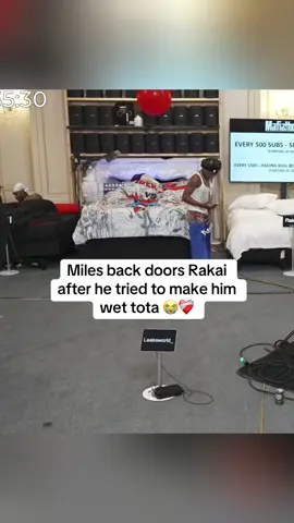 Miles back doors Rakai  after he tried to make him wet tota 😭❤️‍🩹#fyp #kaicenat #rakai #viral #trending 