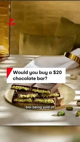 The Lindt Dubai Chocolate bar at Woolies and Coles is priced at $20. This flavour went viral a few weeks back, but some people say that 20$ for a chocolate block is too expensive. What do you think? #Lindt #dubaichocolate #coles #woolies #expensivechocolate
