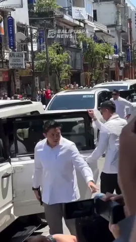 Kedatangan Prabowo ke Bali untuk meninjau ke sejumlah tempat-tempat terdampak bencana banjir.#prabowosubianto #presidenindonesia🇮🇩🇮🇩🇮🇩 #denpasarbali❤️❤️❤️😍😍😍 #kotabali 