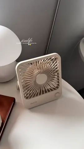 Jisulife 3-way Portable Fan 🙂‍↔️ #deskfan #jisulifefan #handheldfan #portablefan #fyp 