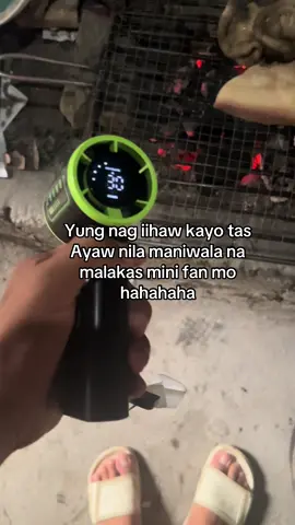 Yung nag iihaw kayo tas Ayaw nila maniwala na malakas mini fan mo hahahaha#fyp #fyppppppppppppppppppppppp #viral #trending #fypシ゚ 