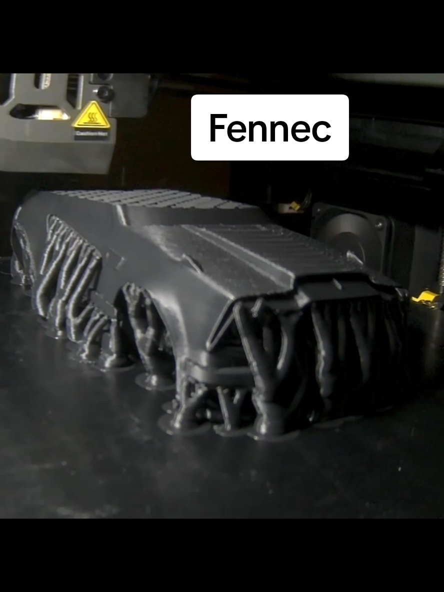Fennec - 3D Printed Time Lapse #stiffee #fyp #creality #rocketleague #3dprinting 