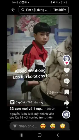 Ai bảo bố phòng  Lớp tao ko bt chs ff