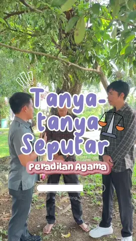 📌“Apa itu Peradilan Agama?” ⚖️ Masih banyak masyarakat yang belum memahami peran dan kewenangannya. Melalui kampanye ini, mari kita mengenal lebih dekat tentang Peradilan Agama✨ #humasmahkamahagung  #ditjenbadilag  #pengadilanagama  #tanyajawab 