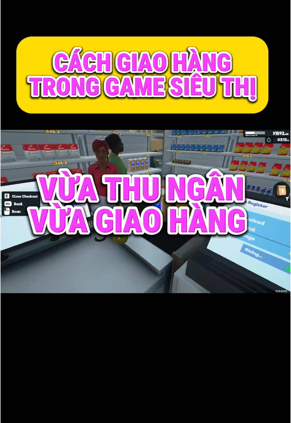 Cách giao hàng trong game siêu thị #supermarketsimulator #trending #nokta #steam #simulatorgame #gamemobile #tiktokgame #loragaming @Lora Gaming 