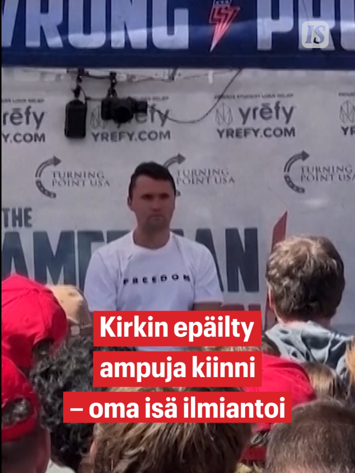 Oikeistoaktivisti Charlie Kirkin epäilty ampuja Tyler Robinson, 22, otettiin kiinni paikallista aikaa torstai-iltana. Kirk ammuttiin Utah Valleyn yliopistolla keskiviikkona. Robinsonia epäillään alustavasti muun muassa murhasta ja ampuma-aserikoksesta. Toimittaja: Katri Pulkkinen #uutiset #ulkomaat #yhdysvallat #kirk #iltasanomat