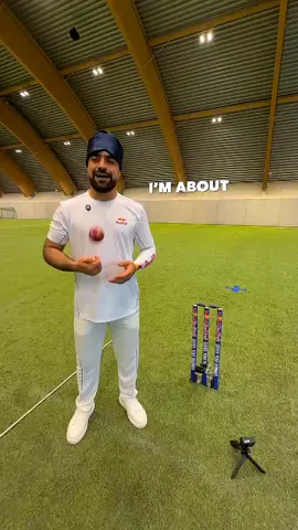 Rashid khan x Cricket Blindfolded Challenge 🤘😎