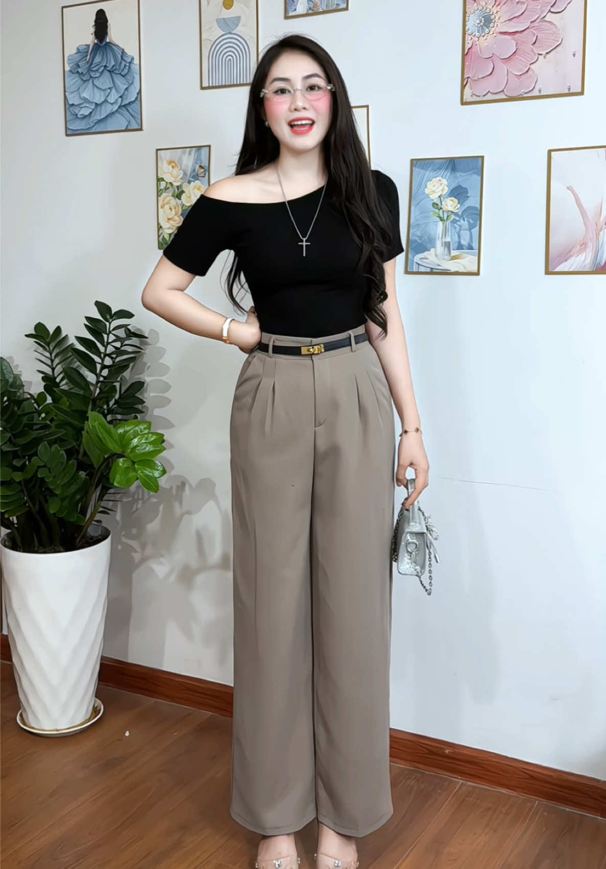 Quần tây nữ #thoitrangnu #quantaycongso #quantaynu 